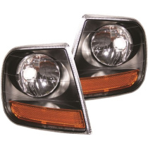 FORD Expedition 1997-2003 HARLEY DAVIDSON® Style Hörnlampor Svart / Orange Reflektor ANZO